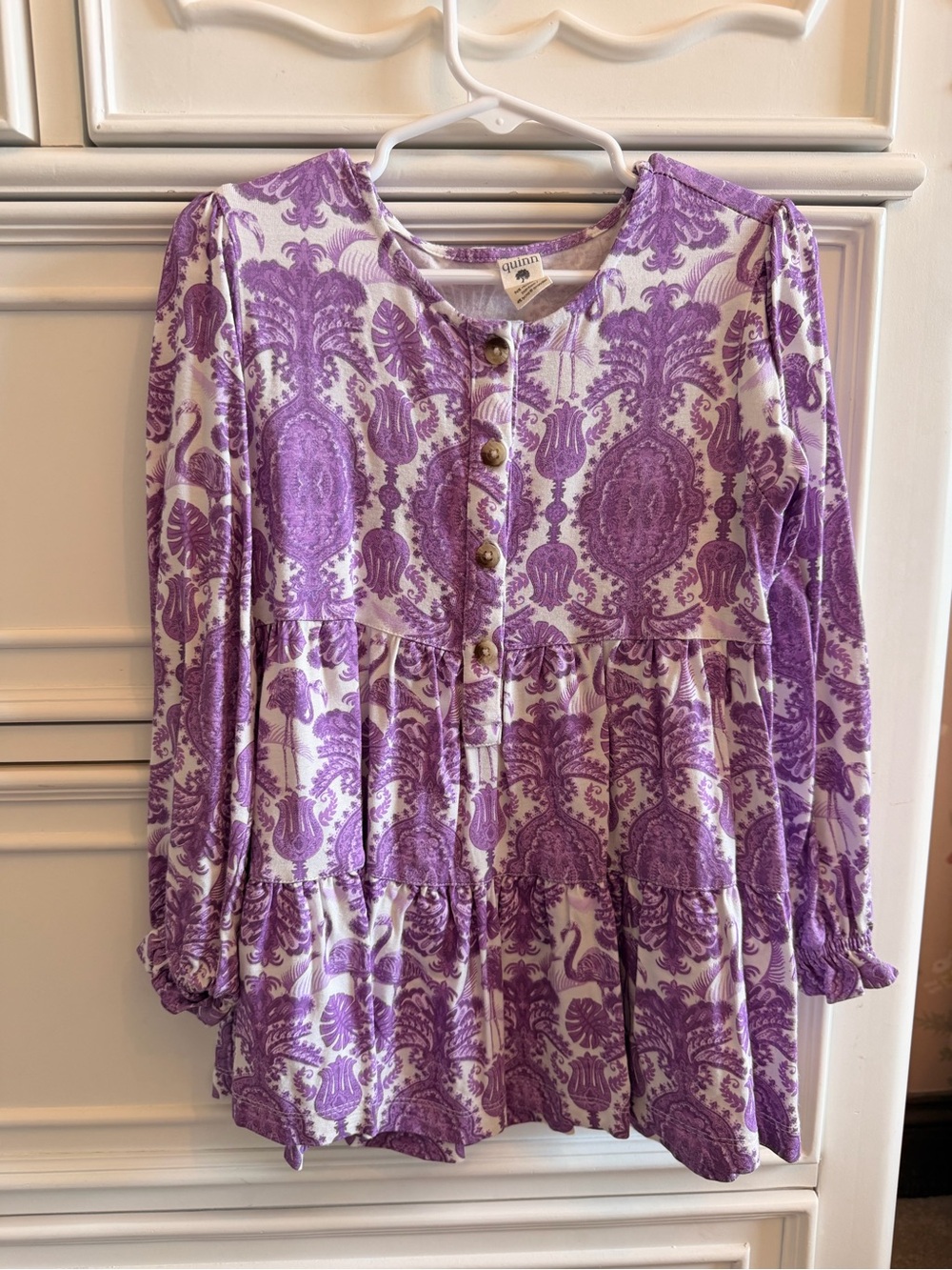 Kate Quinn Girls Prairie top